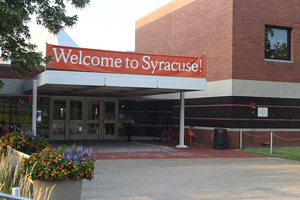 Syracuse University’s bookstore will remain open during construction. 
